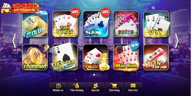 top game bài đổi thưởng